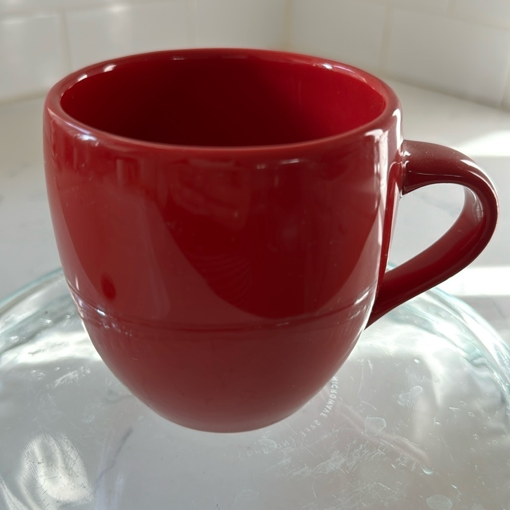 Starbucks Solid Red Coffee Mug 14 Oz (2005)